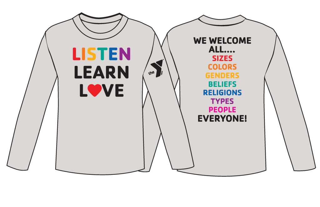 Our Diversity and Inclusion commitment. Listen Learn Love. We welcome all sizes, colors, beliefs, titles, people. Everyone!